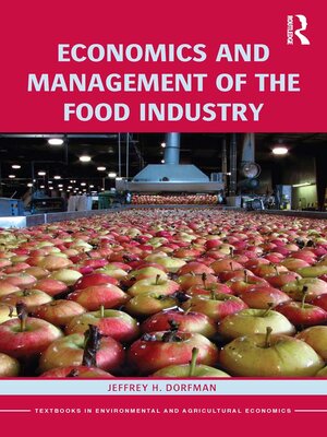 cover image of Economics and Management of the Food Industry